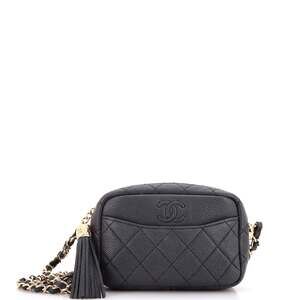 Chanel Coco Tassel Camera Case Quilted #239926C36B